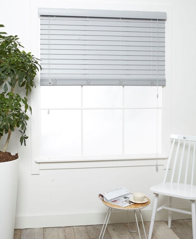 PVC Jaloezieen - Lichtgrijs Reliëf