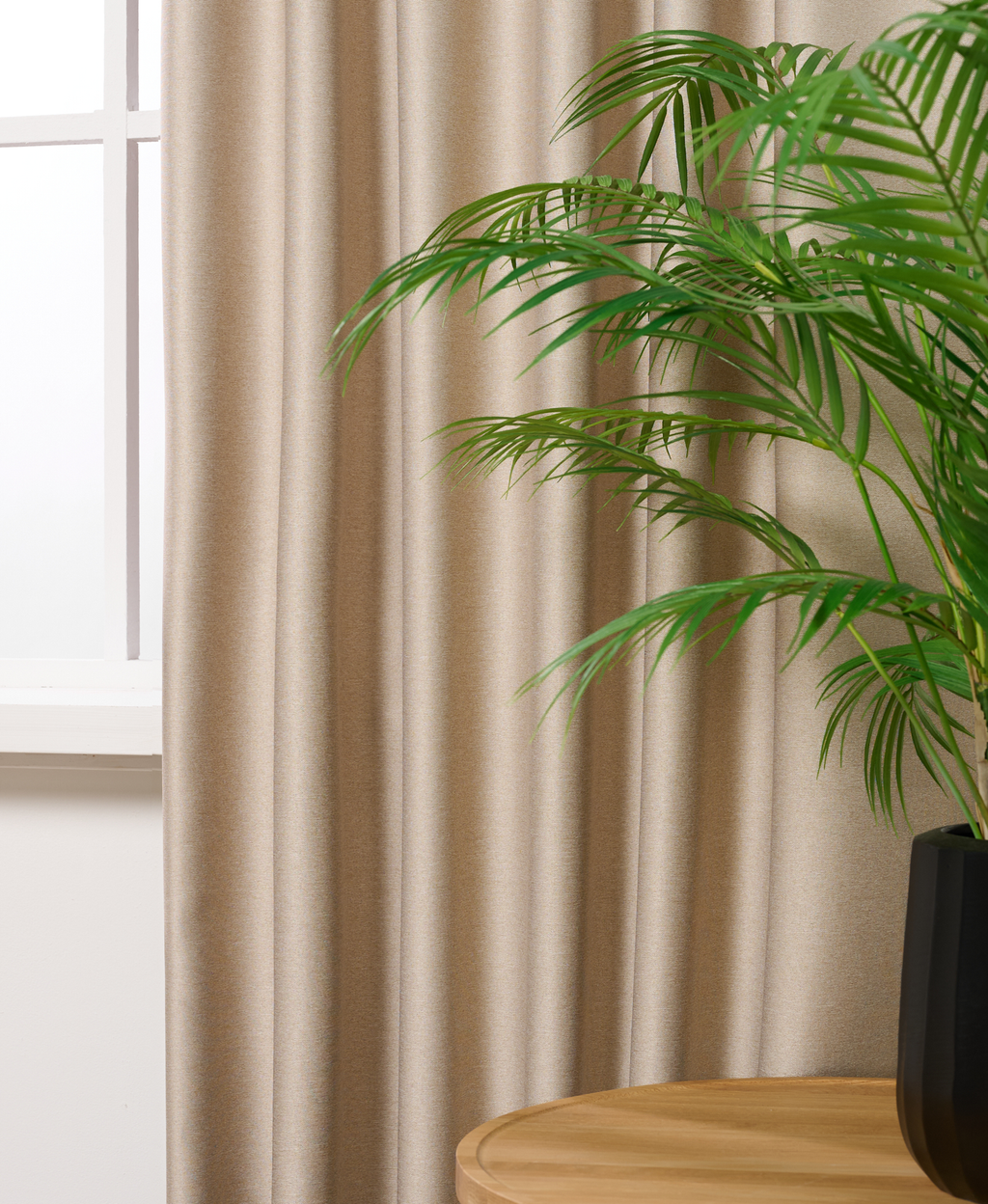 Gordijn Brandvertragend Elton Beige 06 Afbeelding 2