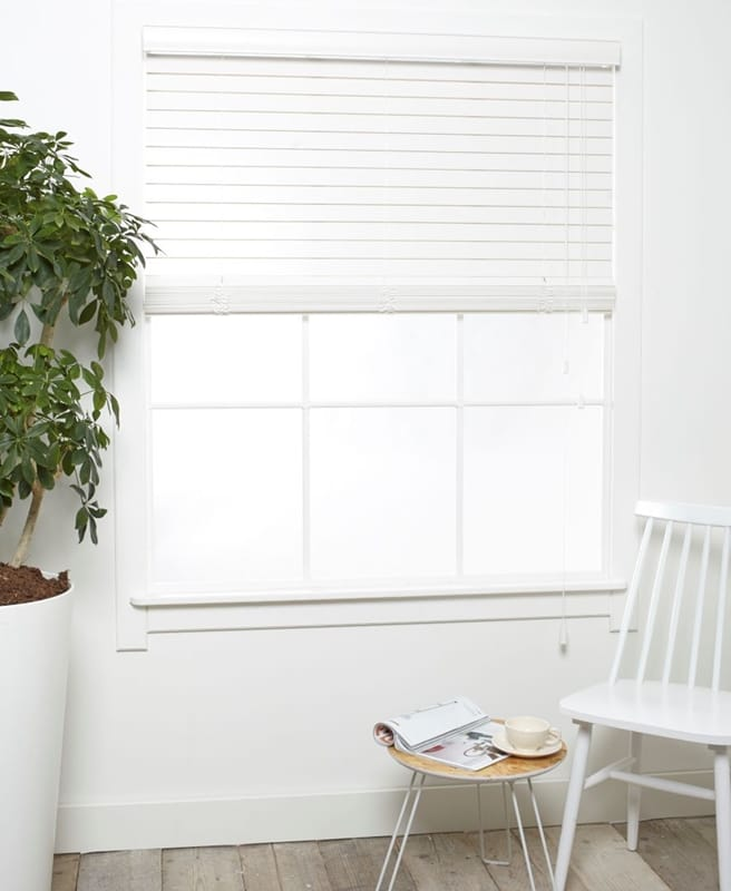 Houten Jaloezieen - Luxe Off White