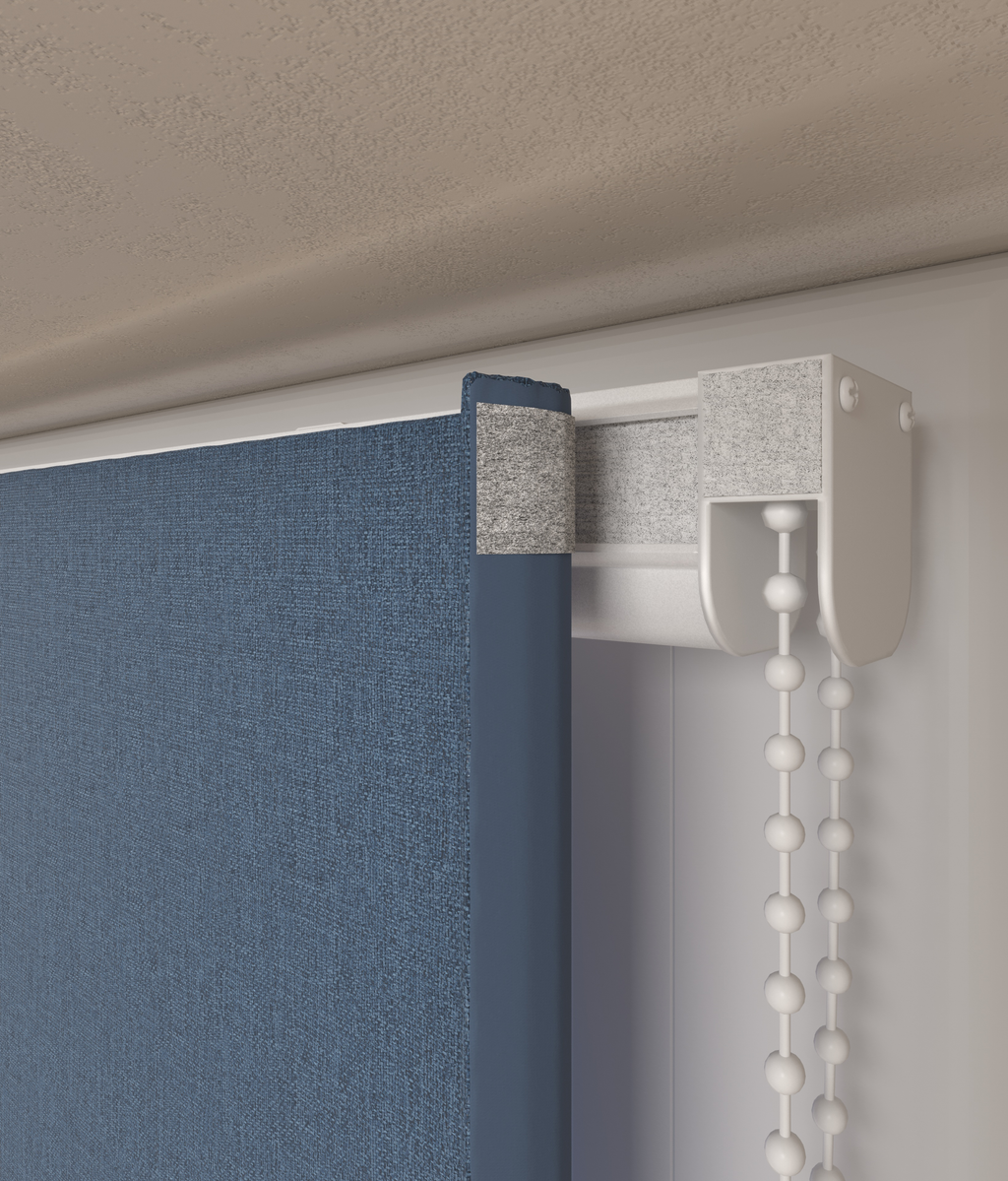 Vouwgordijn Liso Blauw 44