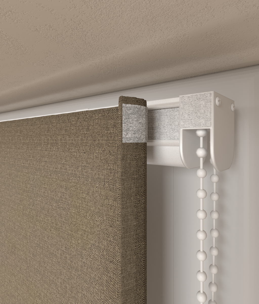 Vouwgordijn Tinto Bruin 2326