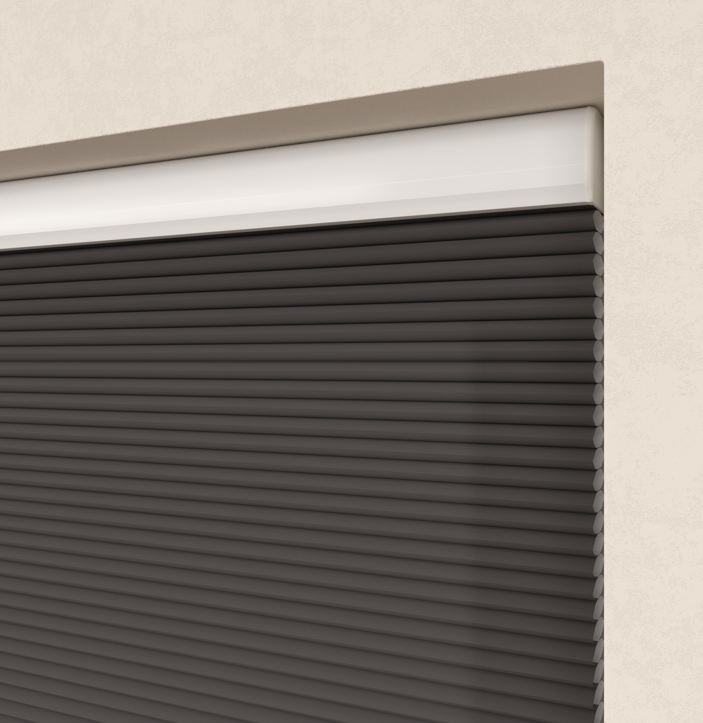 Premium Plissé gordijnen Parijs Donkergrijs 210