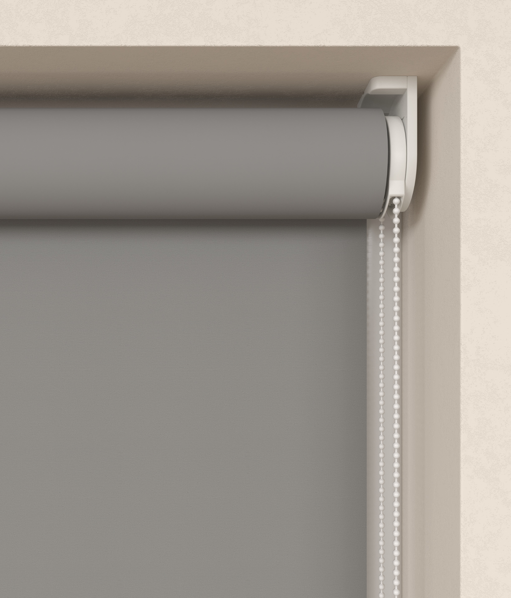 Elektrisch Rolgordijn Rome Verduister Grijs 5610