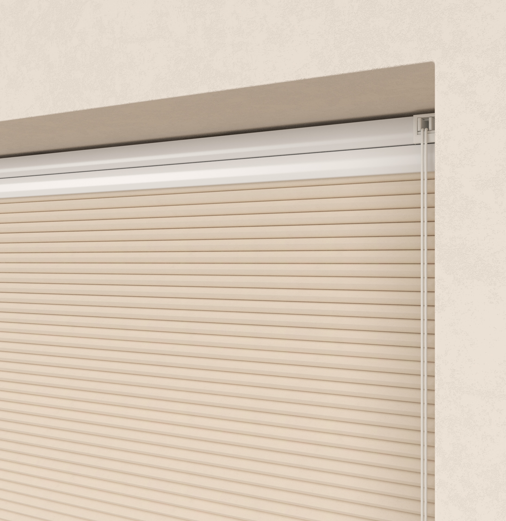 Plissé gordijnen Trend Beige 03