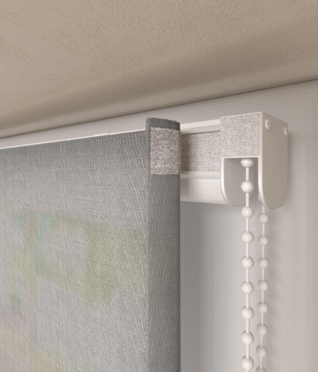 Vouwgordijn 5167 Grijs 61442