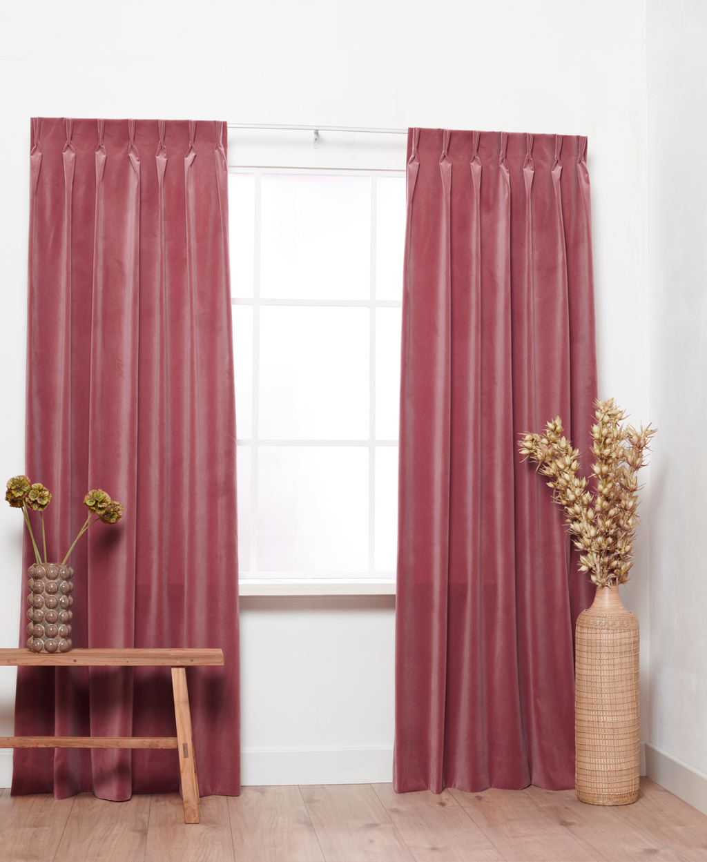 Luxury Velvet Oud Roze 709