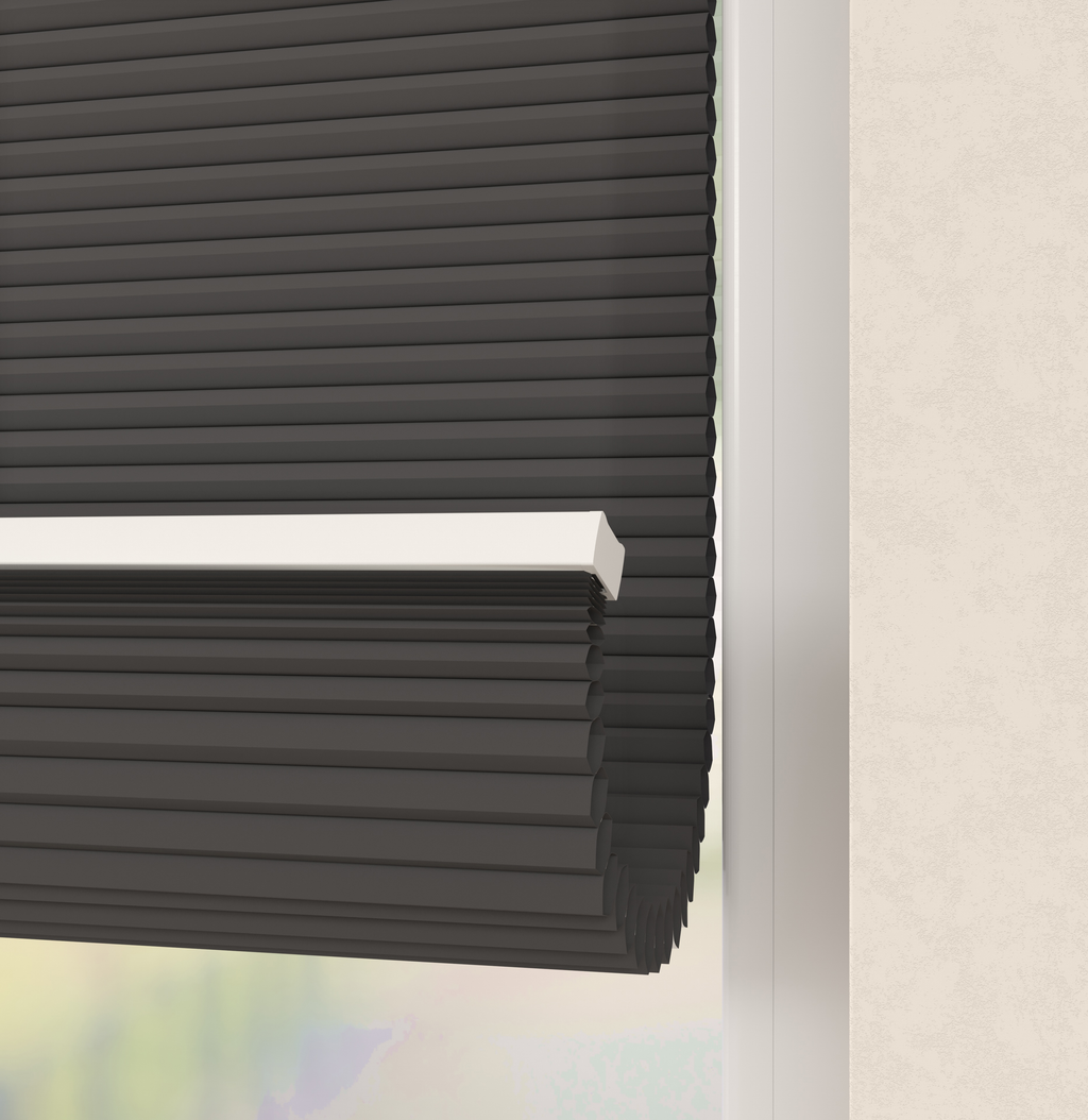 Premium Plissé gordijnen Monaco Antraciet 12