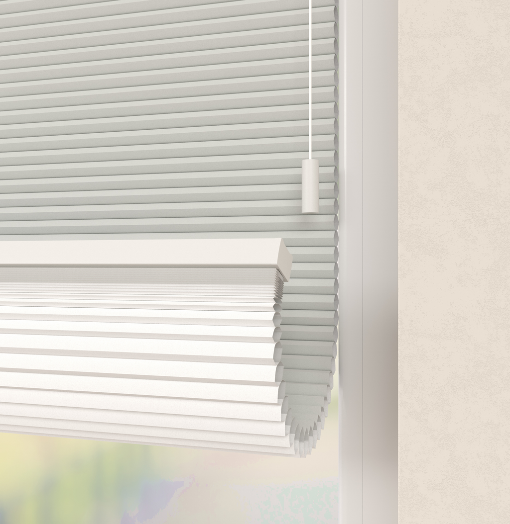 Plissé gordijnen Parijs Grijszand 230