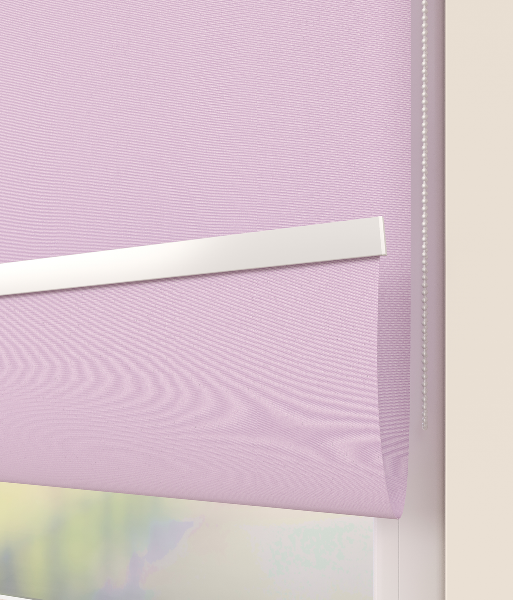 Elektrisch Rolgordijn Rome Licht Roze 910