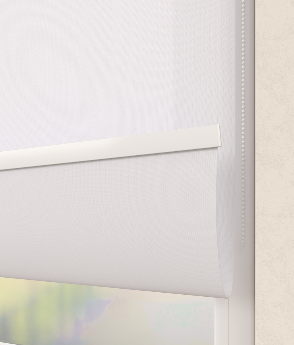 Elektrisch Rolgordijn Rome Wit 150