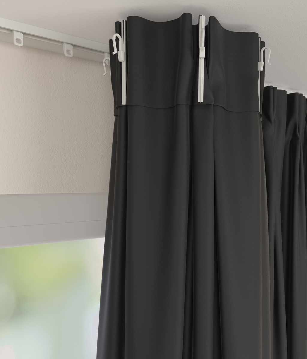 Verduistergordijn Zwart