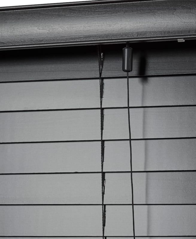 Houten Jaloezieen - Trend Zwart