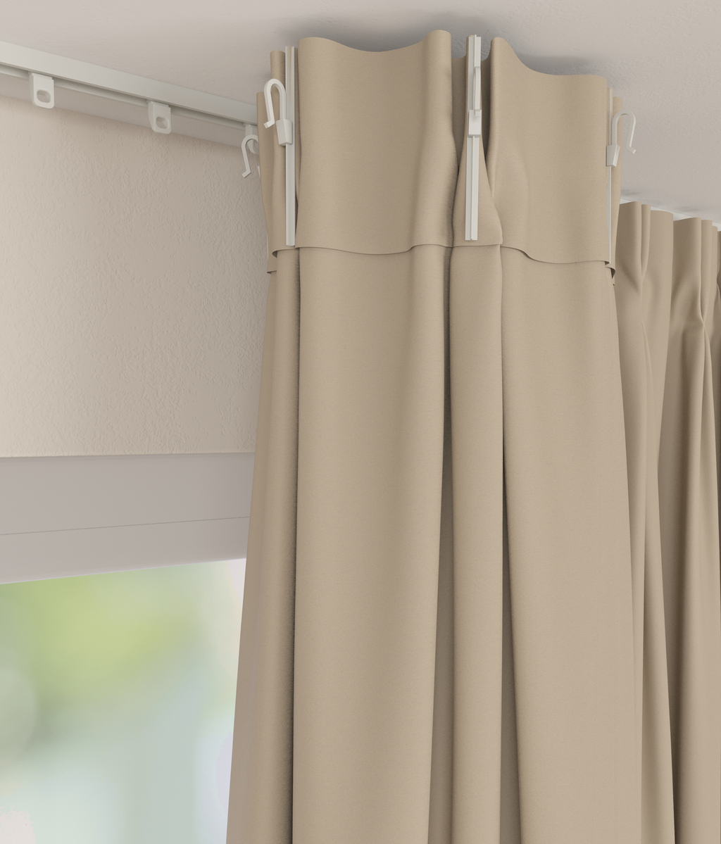 Verduistergordijn Ecru
