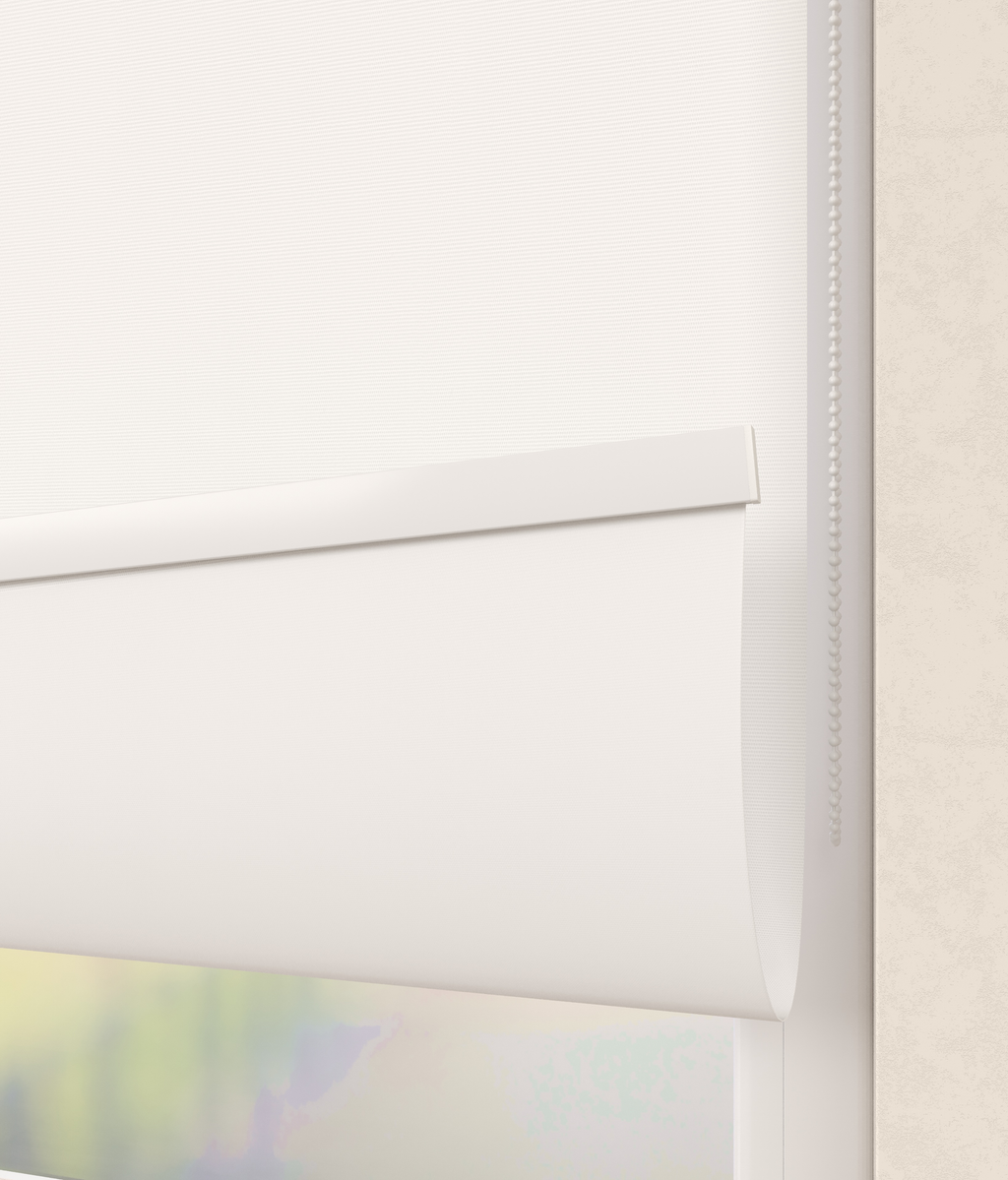 Elektrisch Rolgordijn Rome Verduister Off-White 5100