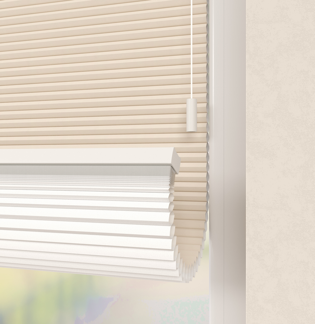 Plissé gordijnen Trend Beige 03