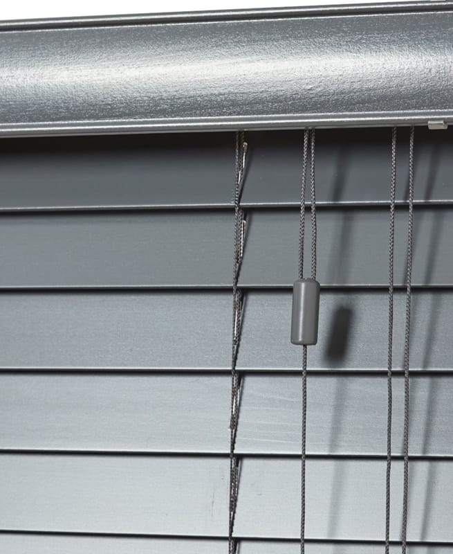 Houten Jaloezieen - Luxe Antraciet