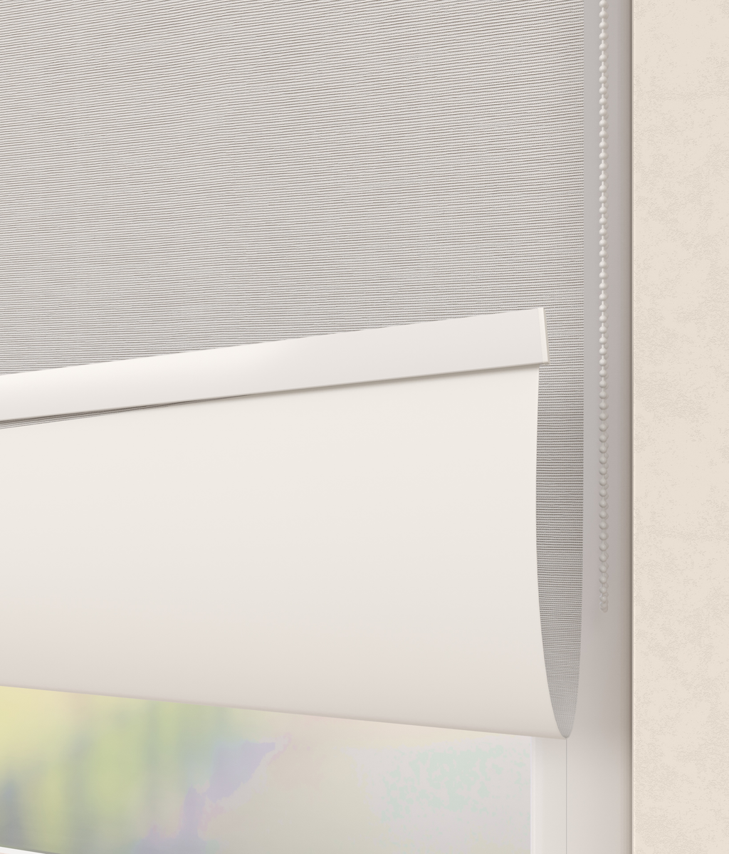 Elektrisch Rolgordijn Florence Verduister Grijszand 5300