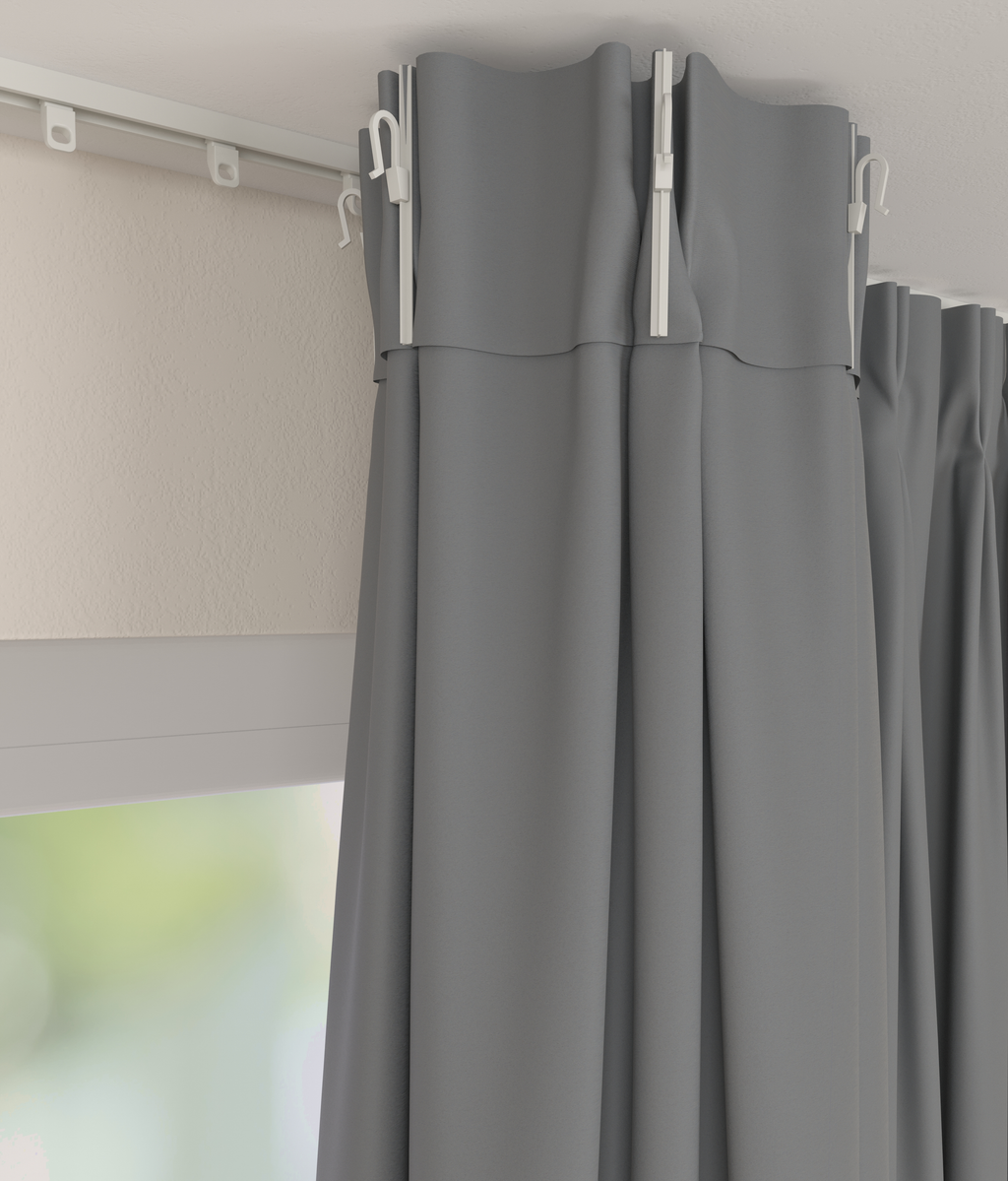 Verduistergordijn Grijs