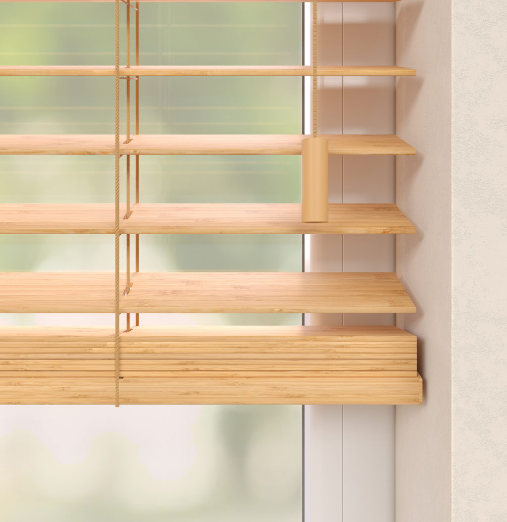 Bamboe Jaloezieën - Naturel