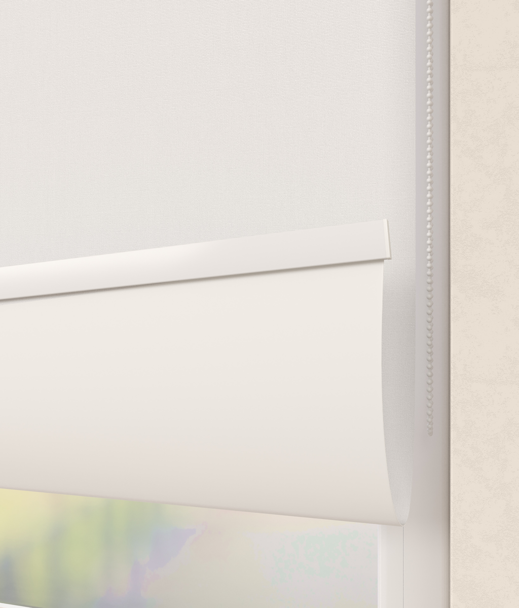 Elektrisch Rolgordijn Bologna Verduister Wit 6250