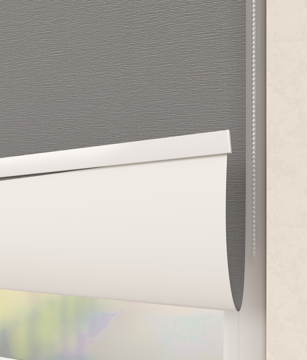 Elektrisch Rolgordijn  Palermo Verduister Antraciet 5400