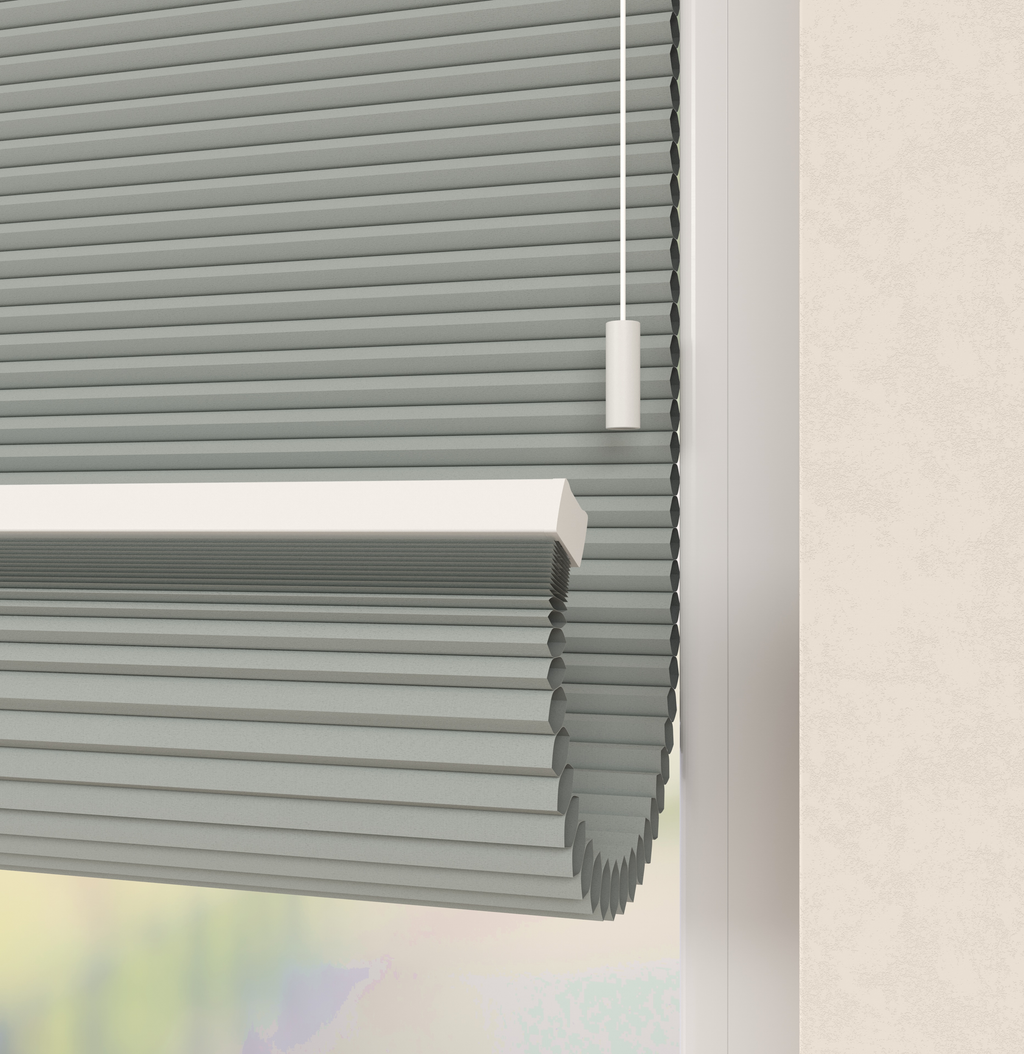 Plissé gordijnen Monaco Grijs 11