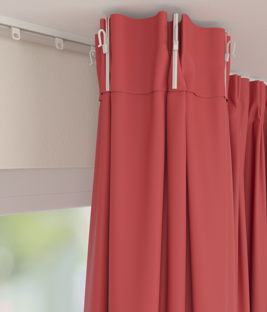 Verduistergordijn Rood